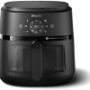 Philips Air Fryer 2000 Series 13-in-1 functions, 6.6 Quarts, Compact Design with Cooking Window, Black, (NA230/00)